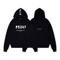 Represent "PS247" Graphic Heavyweight Hoodie - Black